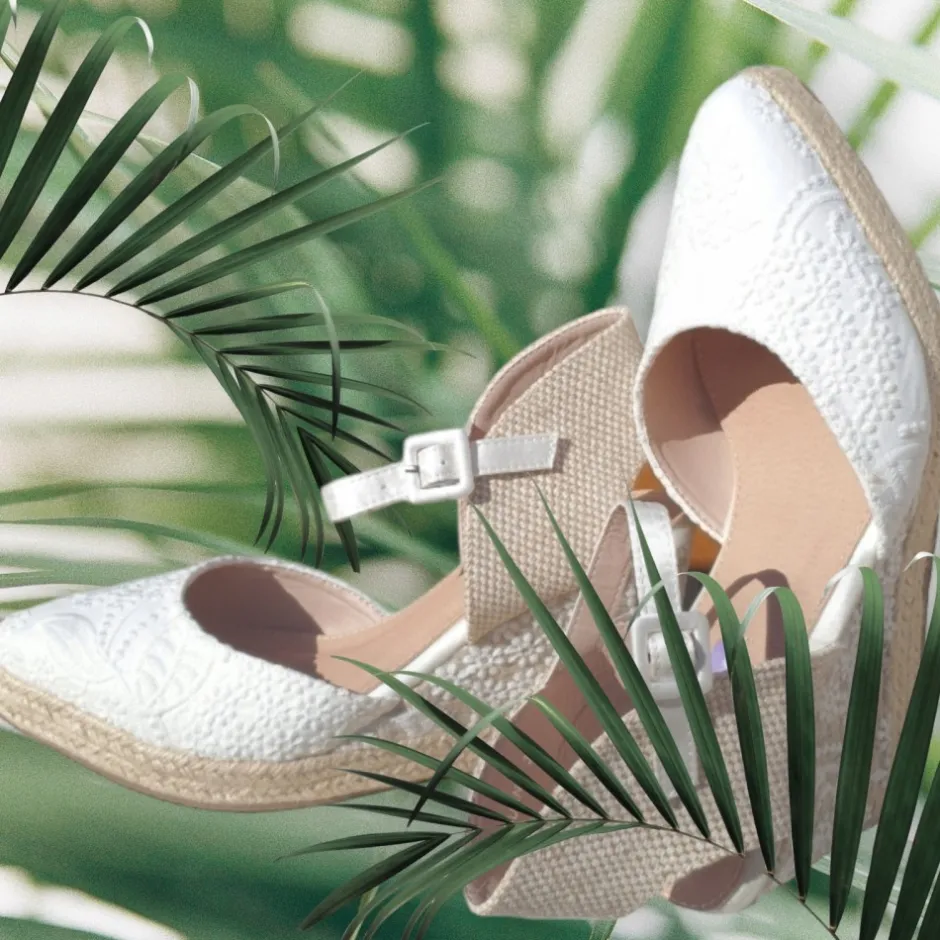 sandalia_esparto_cua_yute_1-2.webp Calzaro Alpargatas | Sandalia Esparto Cuña Yute Sunny Blanco