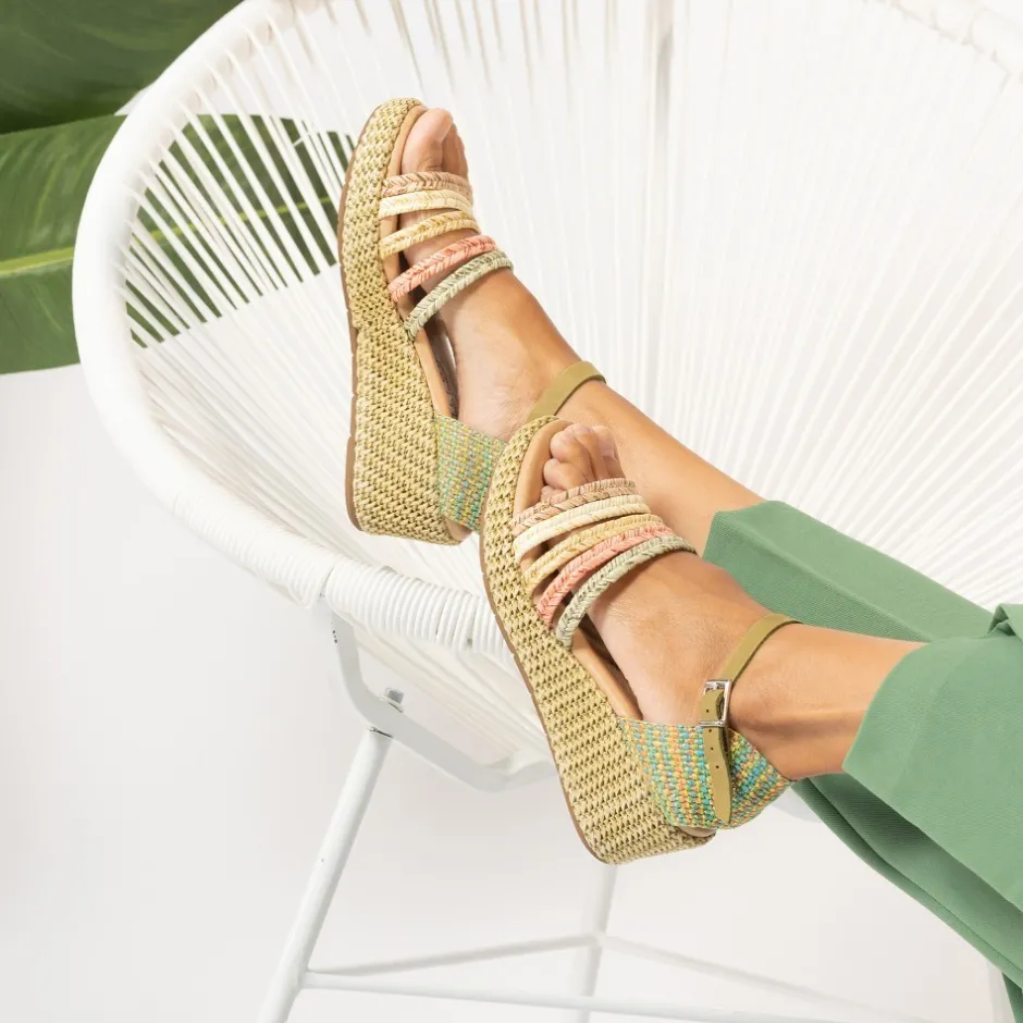 sandalia_mujer_pala__con__0.webp Calzaro Sandalias | Sandalia Mujer Pala 5234 con Cinco Trenzas Verde.