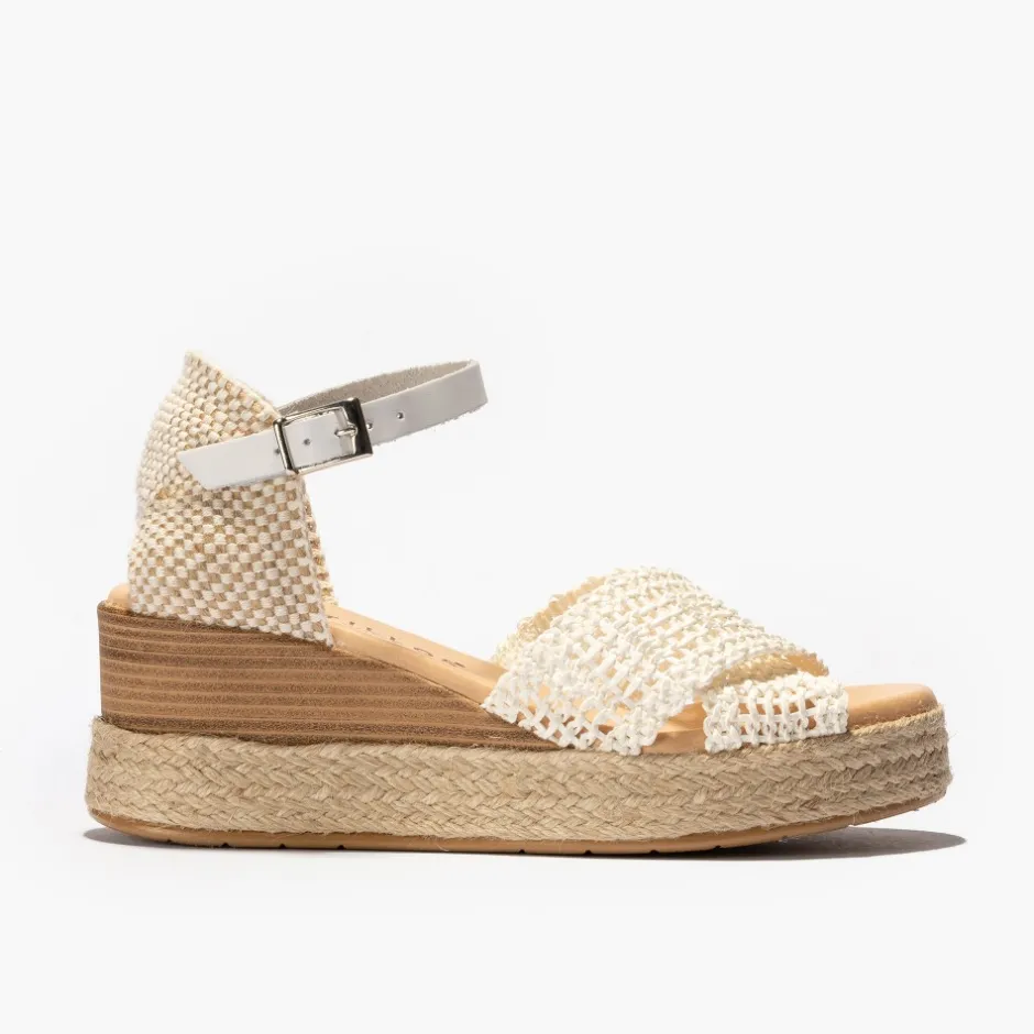 sandalia_mujer_pala__con__1-2.webp Calzaro Sandalias | Sandalia Mujer Pala 5243 con Trenzas Cruzadas Blanco