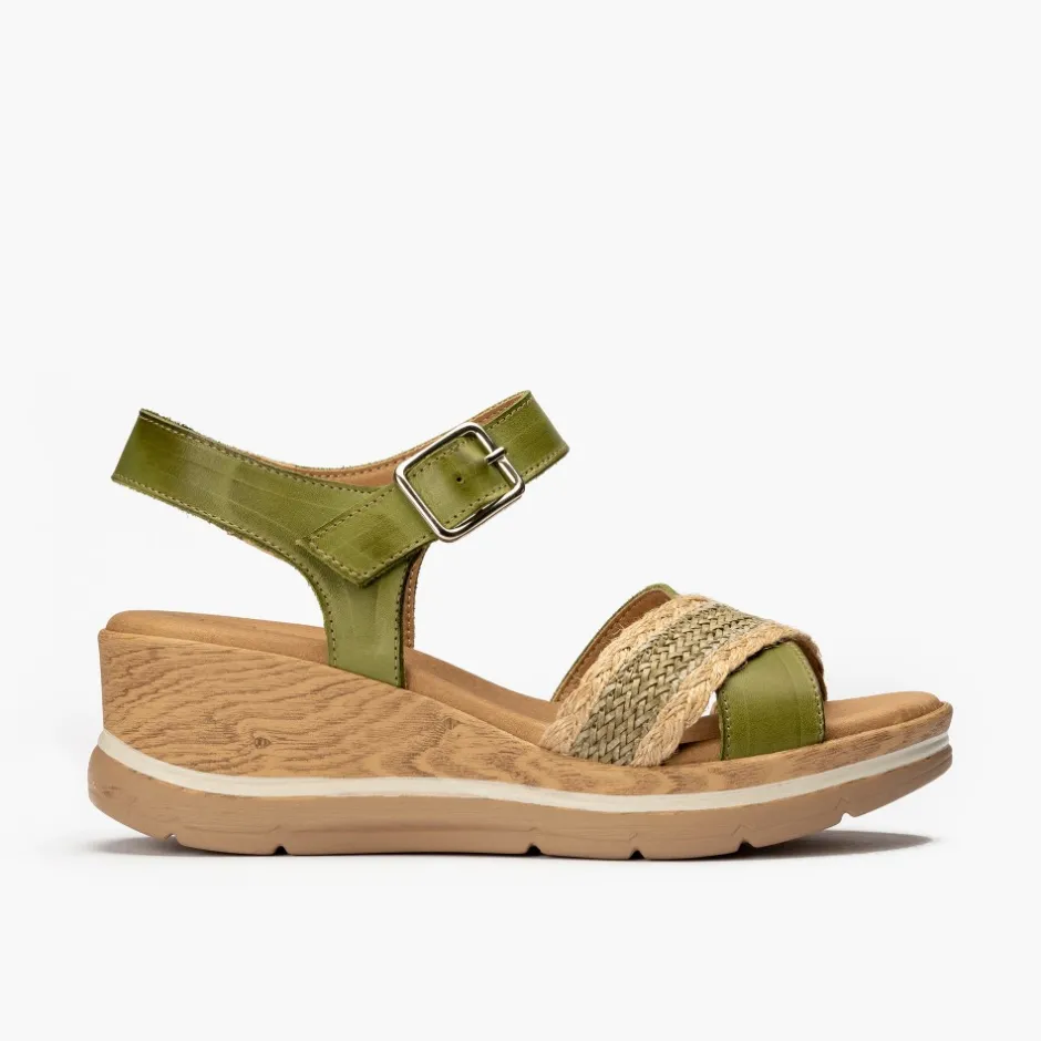 sandalia_pala_cruzada__ka_3.webp Calzaro Sandalias | Sandalia Pala Cruzada 5022 Kaki