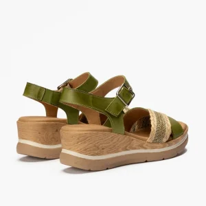 Calzaro Sandalias | Sandalia Pala Cruzada 5022 Kaki