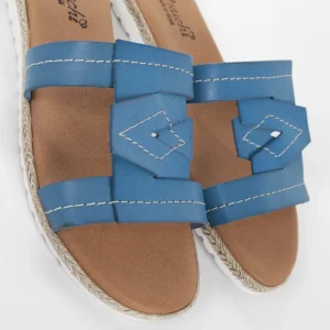 Calzaro Sandalias | Sandalia plana 5024 azul