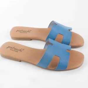 Calzaro Sandalias | Sandalia plana 7034 azul