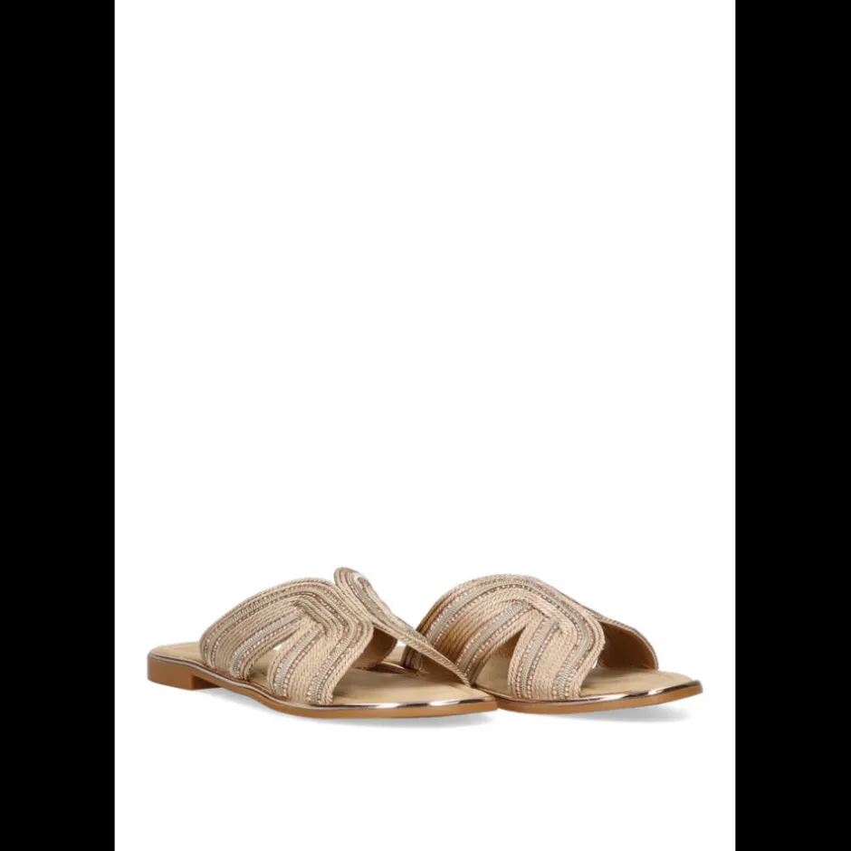 sandalia_plana__etika_pun_3.webp Calzaro Sandalias | Sandalia Plana 10027 Etika Punta Blanca Rosa Nude .
