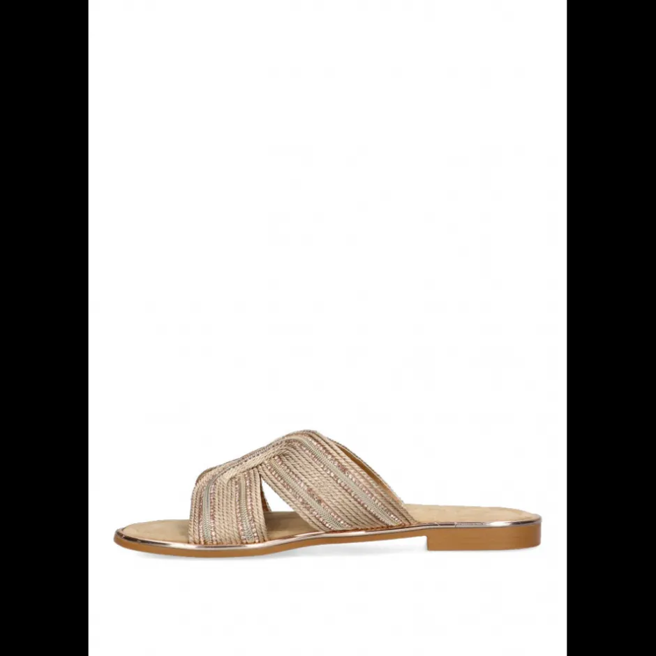 sandalia_plana__etika_pun_4.webp Calzaro Sandalias | Sandalia Plana 10027 Etika Punta Blanca Rosa Nude .