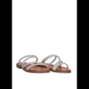 Calzaro Sandalias | Sandalia Plana 10047 Etika Tamarindo Plata .