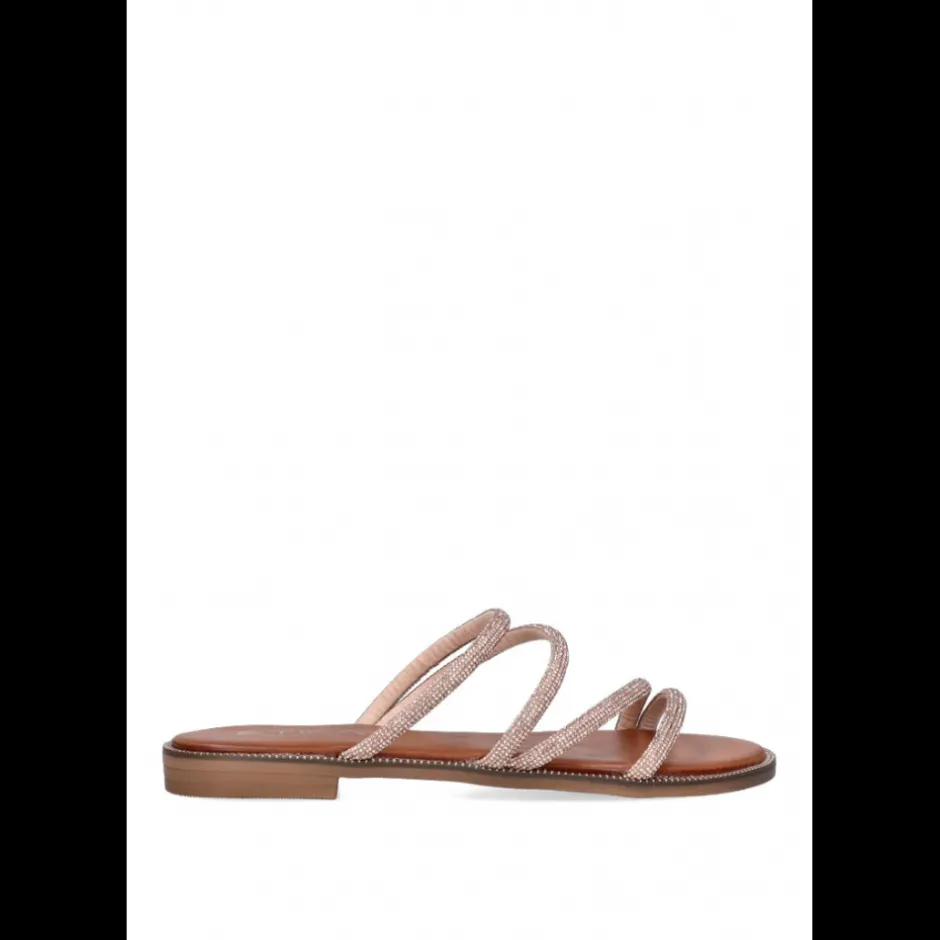 sandalia_plana__etika_tam_3.webp Calzaro Sandalias | Sandalia Plana 10047 Etika Tamarindo Oro Rosa Nude .