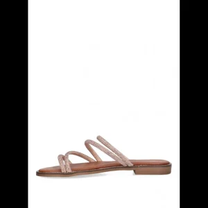Calzaro Sandalias | Sandalia Plana 10047 Etika Tamarindo Oro Rosa Nude .