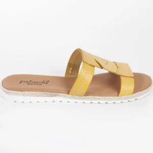 Calzaro Sandalias | Sandalia plana 5024 mostaza