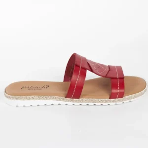 Calzaro Sandalias | Sandalia plana 5024 rojo