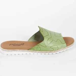 Calzaro Sandalias | Sandalia plana 5012 verde