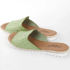 Calzaro Sandalias | Sandalia plana 5012 verde