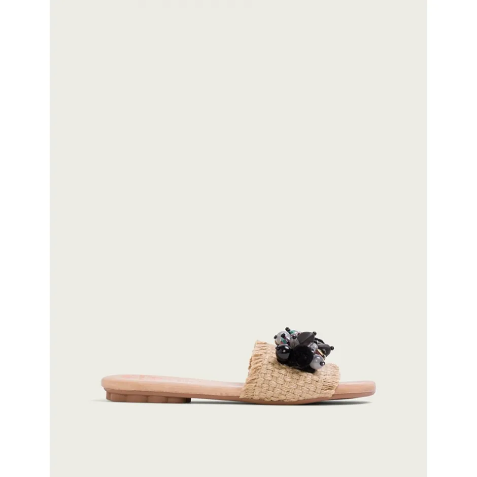 sandalia_plana_adornos__m_1.webp Calzaro Sandalias | Sandalia plana adornos 2704 Matilde negro.