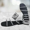 Calzaro Sandalias | Sandalia Plana Fantasía 23500 Negro