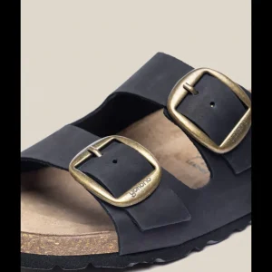 Calzaro Sandalias Bios | Sandalia Plana Granada 700 Negro