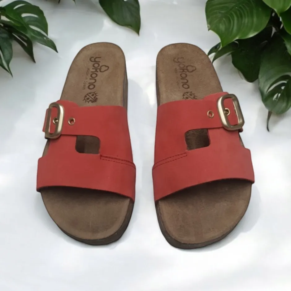 sandalia_plana_jerba__cue_2.webp Calzaro Sandalias Bios | Sandalia Plana Jerba 139 Cuero, Coral.