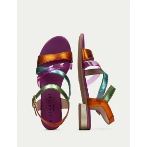 Calzaro Sandalias | Sandalia Plana Lena 243367 Multi-Metal.