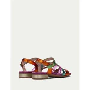 Calzaro Sandalias | Sandalia Plana Lena 243367 Multi-Metal.