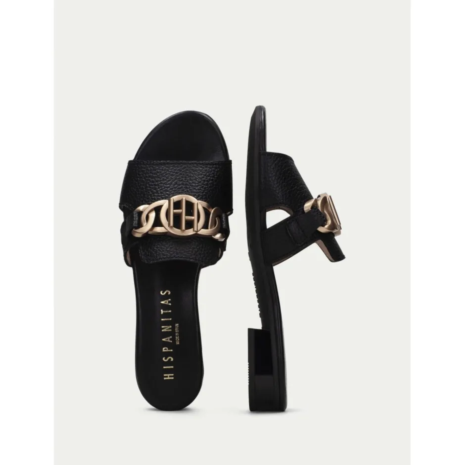 sandalia_plana_lena__negr_0.webp Calzaro Zuecos | Sandalias | Sandalia Plana Lena 243268 Negro