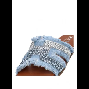Calzaro Sandalias | Sandalia Plana Vaquera 10050 Etika Tropea Azul Jeans .