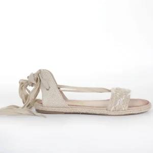 Calzaro Sandalias | Alpargatas | Sandalia Plana Yute 665 Natural