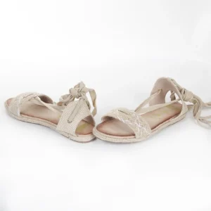Calzaro Sandalias | Alpargatas | Sandalia Plana Yute 665 Natural