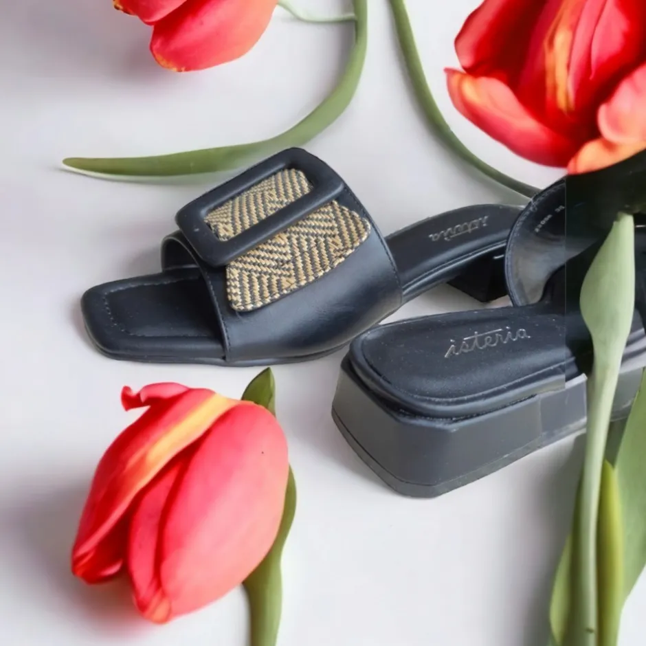 sandalia_tacn__pala_hebil_6.webp Calzaro Zuecos | Zapatos De Tac贸n | Sandalia Tacón 23058 Pala Hebilla Negro