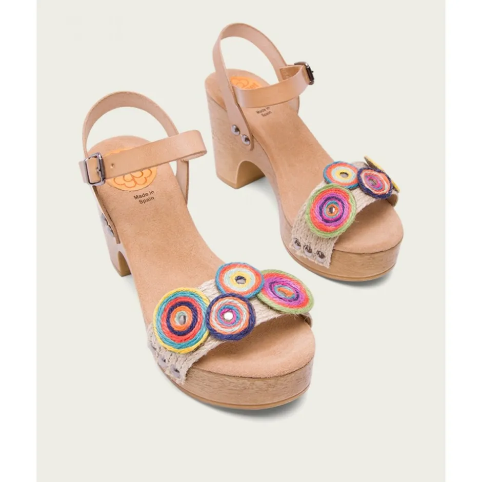 sandalia_tacn_yute_colore_3.webp Calzaro Zuecos | Sandalia Tacón Yute Colores Gisela 2886.