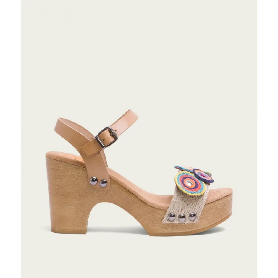 sandalia_tacn_yute_colore_4.webp Calzaro Zuecos | Sandalia Tacón Yute Colores Gisela 2886.