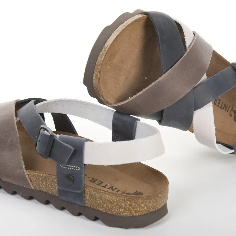 sandalias_bios__marino_gr_2.webp Calzaro Sandalias | Sandalias Bios 9537 Marino, Gris, Pardo.