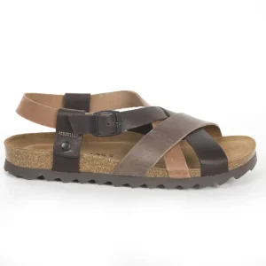 Calzaro Sandalias | Sandalias Bios 9537 Moka, Cuero, Pardo.