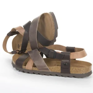 Calzaro Sandalias | Sandalias Bios 9537 Moka, Cuero, Pardo.