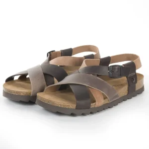 Calzaro Sandalias | Sandalias Bios 9537 Moka, Cuero, Pardo.