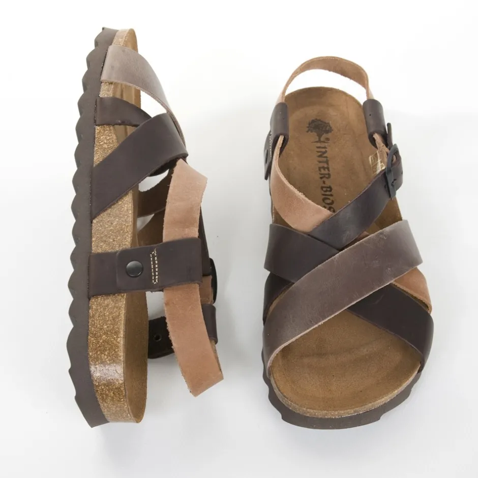 sandalias_bios__moka_cuer_4.webp Calzaro Sandalias | Sandalias Bios 9537 Moka, Cuero, Pardo.
