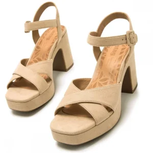 Calzaro Zapatos De Tac贸n | Sandalias de Tacón 50655 Britt Beige.