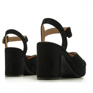 Calzaro Zapatos De Tac贸n | Sandalias de Tacón 50655 Britt Negro.