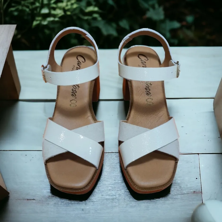 sandalias_de_tacn__charol_4.webp Calzaro Sandalias | Sandalias de Tacón 78045 Charol Blanco Hielo.