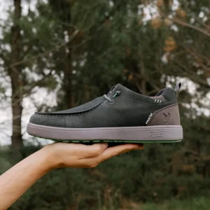 Calzaro Zapatos Con Cordones | Deportivas Casual | Wallabi Aral Topo