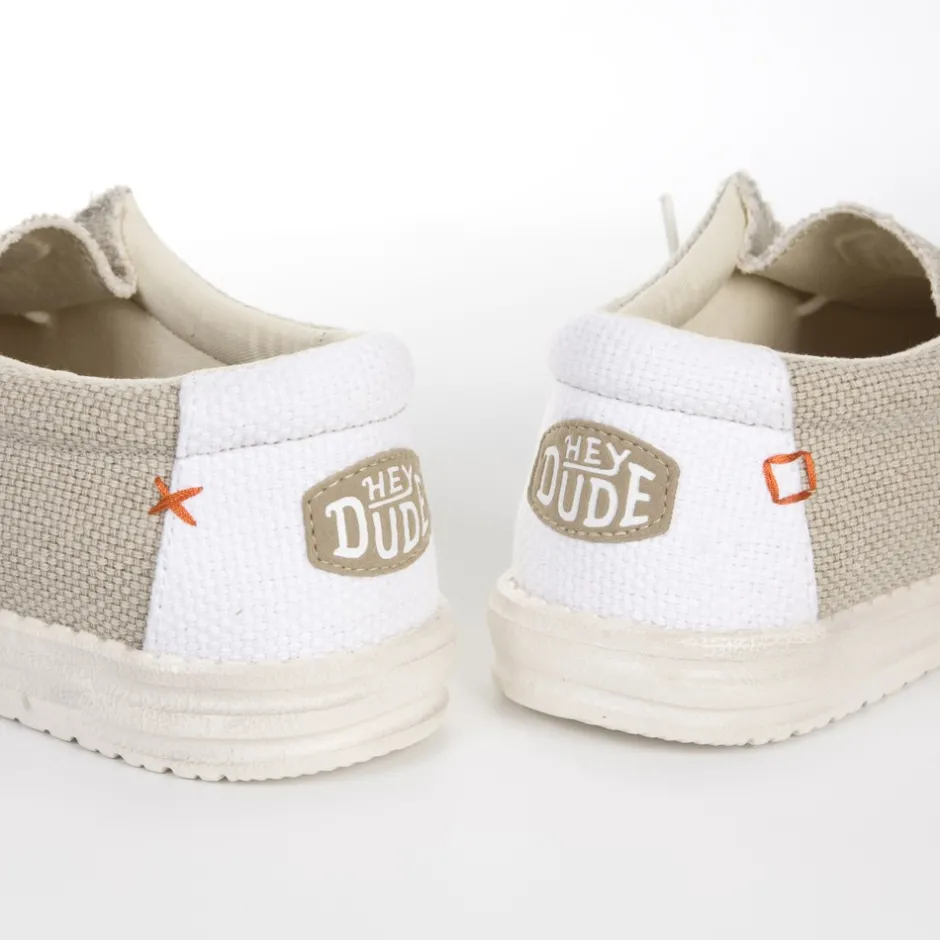 zapatilla_cordones_casual_1-5.webp Calzaro Deportivas Casual | Zapatilla Cordones Casual 40003 Braided Beige Off White