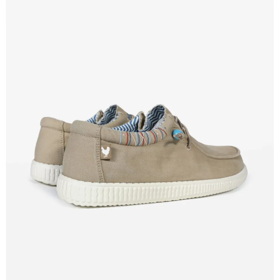 zapatilla_cordones_casual_2-7.webp Calzaro Deportivas Casual | Zapatilla Cordones Casual WP150 WINDOVER Wood Beige