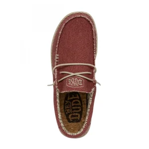 Calzaro Deportivas Casual | Zapatilla Cordones Casual 40003 Braided Rojo