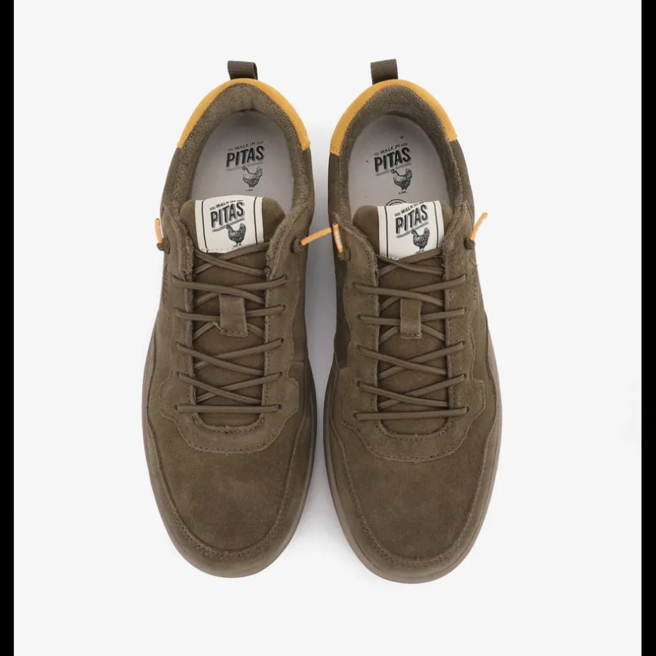 zapatilla_kume_kaki_0.webp Calzaro Zapatos Con Cordones | Deportivas Casual | Zapatilla KUME Kaki.