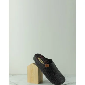 Calzaro Pantuflas | Zapatillas Casa Bio 78484 Gris