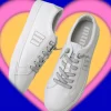 Calzaro Deportivas | Casual | Zapatillas Deportivas 60142 Aria Blanca y Plata.