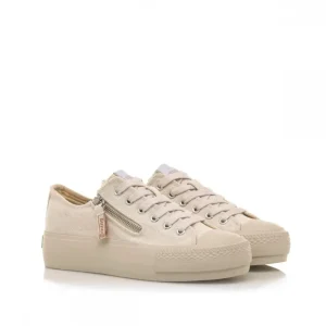 Calzaro Deportivas | Casual | Zapatillas Deportivas 60418 Bigger Beige Lona.