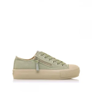 Calzaro Deportivas | Casual | Zapatillas Deportivas 60418 Bigger Verde Claro Lona.