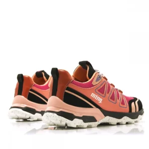 Calzaro Deportivas | Casual | Zapatillas Deportivas 60451 Cyclone Fucsia, Negro y Naranja.