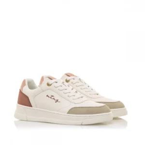 Calzaro Deportivas | Casual | Zapatillas Deportivas 60367 Slam Blanco y Rosa.
