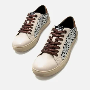 Calzaro Deportivas | Casual | Zapatillas Deportivas 60406 Susan Hielo y Negro Animal Print.