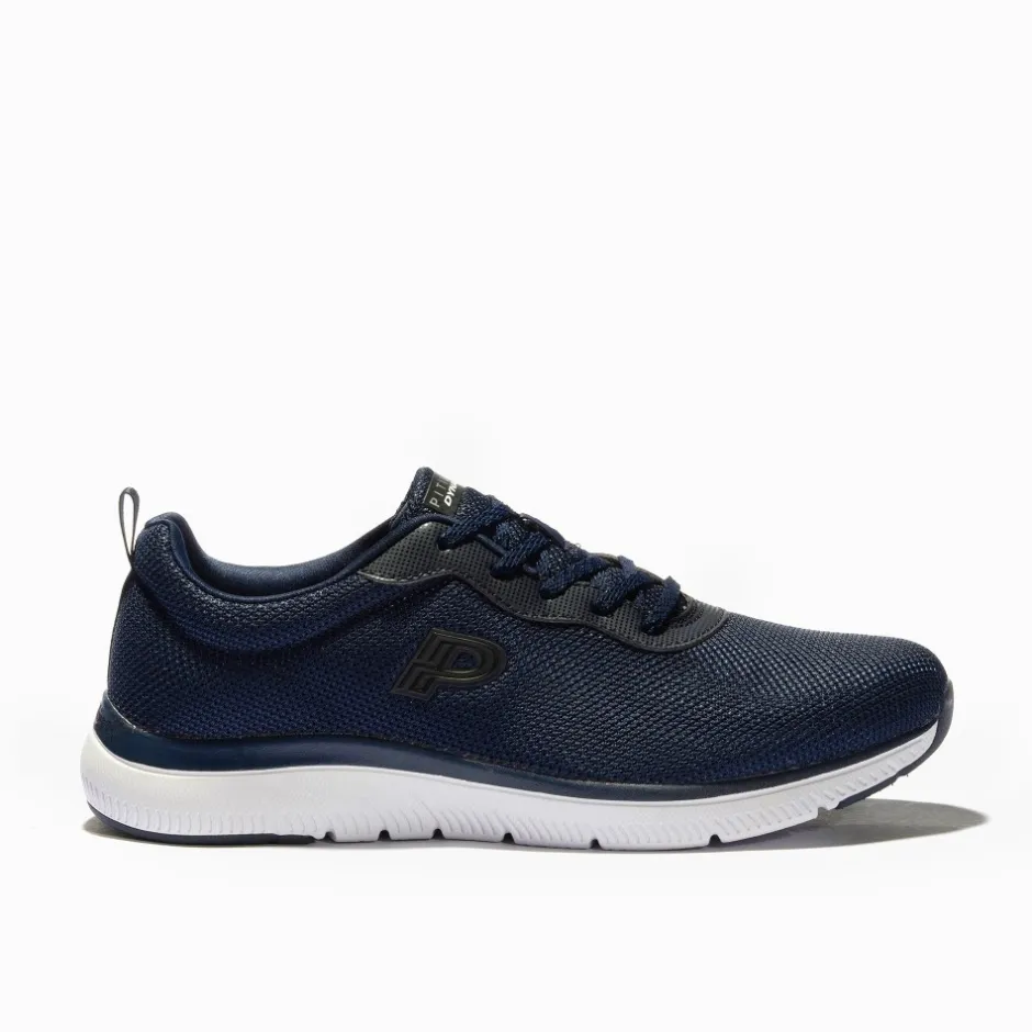 zapatillas_deportivas_hom_0-2.webp Calzaro Zapatos Con Cordones | Deportivas Casual | Zapatillas Deportivas Hombre Combinadas Dynamic Foam Pitillos 1200 Azul